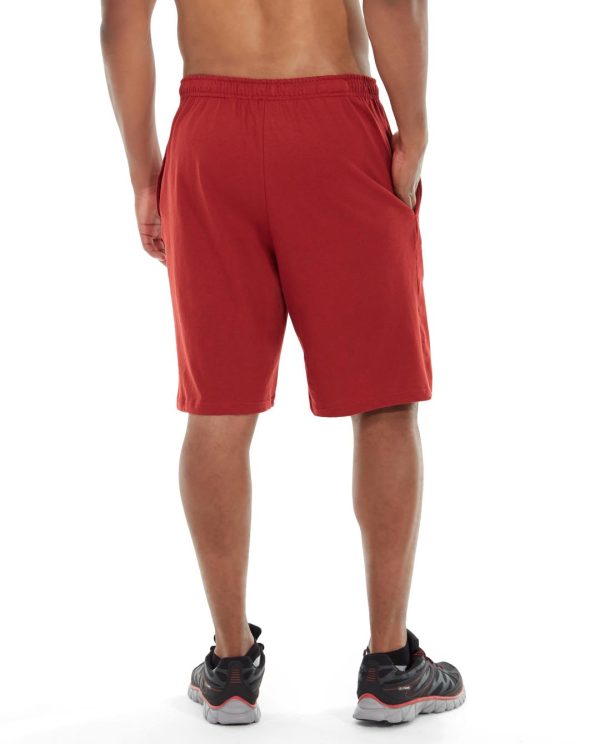 msh12-red_back.jpg Pierce Gym Short