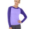 wh09-purple_main.jpg Ariel Roll Sleeve Sweatshirt