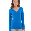 wh11-blue_main.jpg Eos V-Neck Hoodie