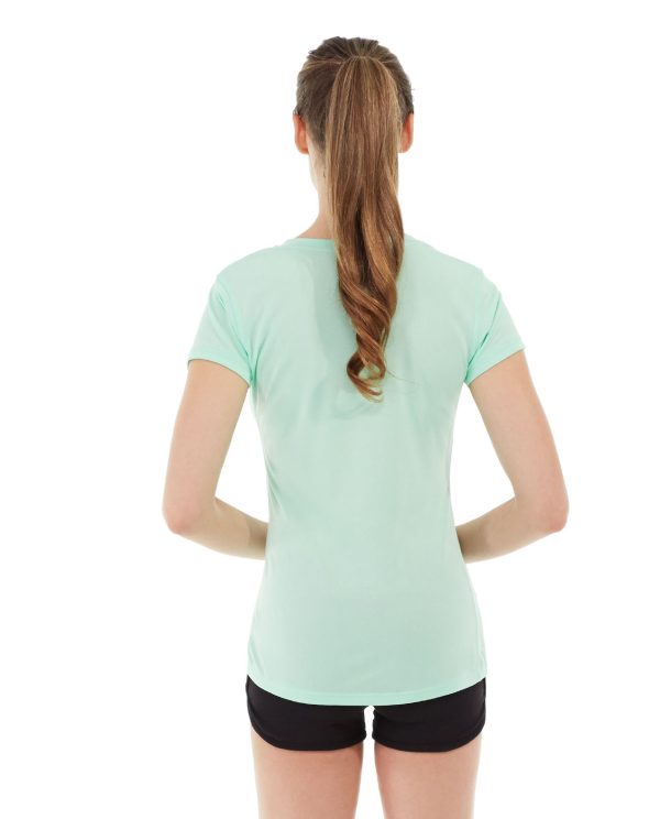 ws02-green_back.jpg Gabrielle Micro Sleeve Top